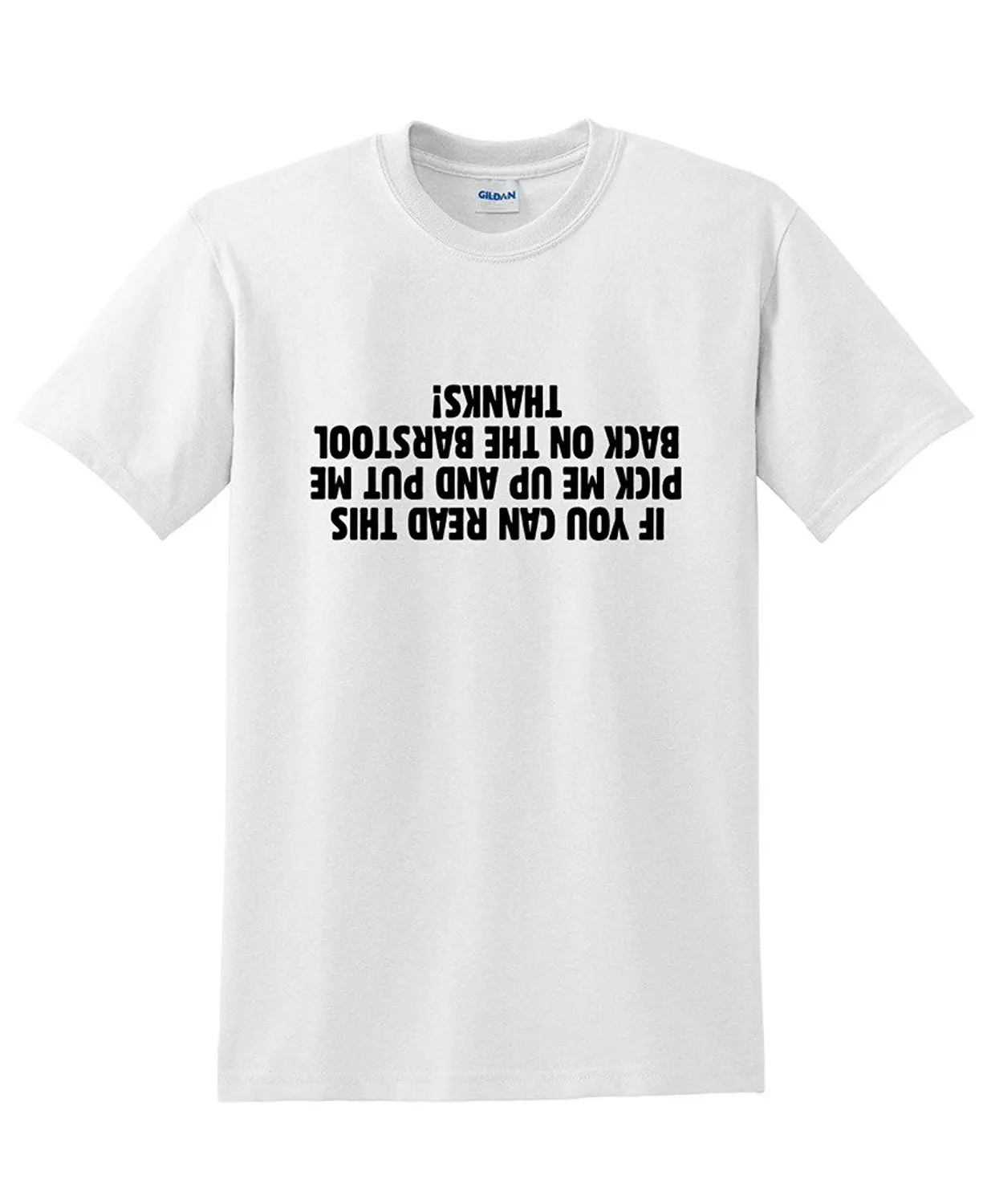 Если вы можете прочитать это забрать меня и barstool Tee|Футболки| |