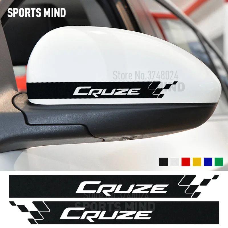 1 пара для Chevy Cruze Chevrolet Cruze автомобильные аксессуары зеркало заднего вида наклейки для автомобиля Наклейка для автомобиля автостайлинг