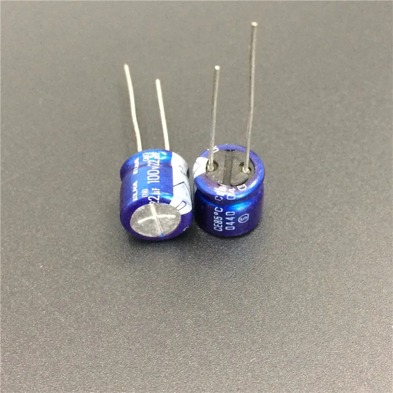 20pcs 100V22uF 100 V 10x10mm Japon Audio ELNA Condensateur Bleu 20pcs 100V22uF 100 V 10x10mm Japon Audio ELNA Condensateur Bleu