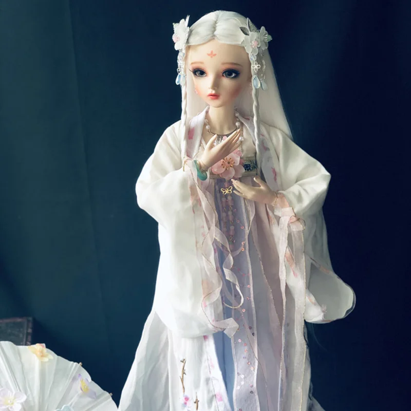 BJD 60 см Классическая красивая кукла для китайской одежды хан BJD кукла с макияж ручной работы красивые игрушки для девочек подарок