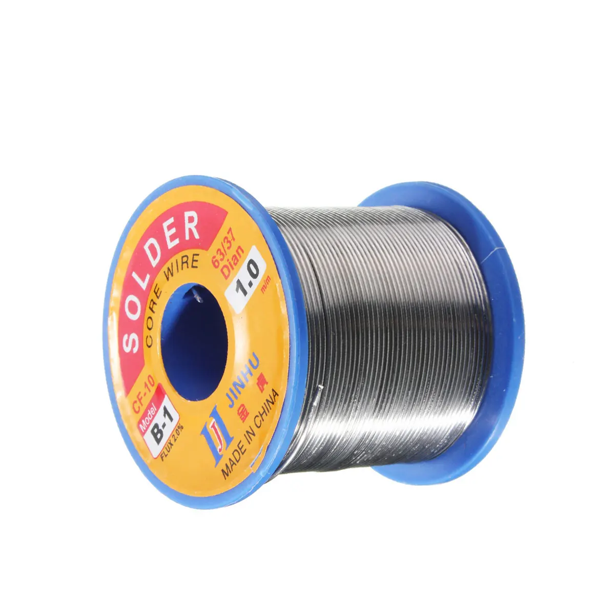 

300g 1.0mm Welder Iron Reel Roll Welding Wire Welding Solder Wire 63/37 Tin Lead 1.2% Flux for Soldering Tools