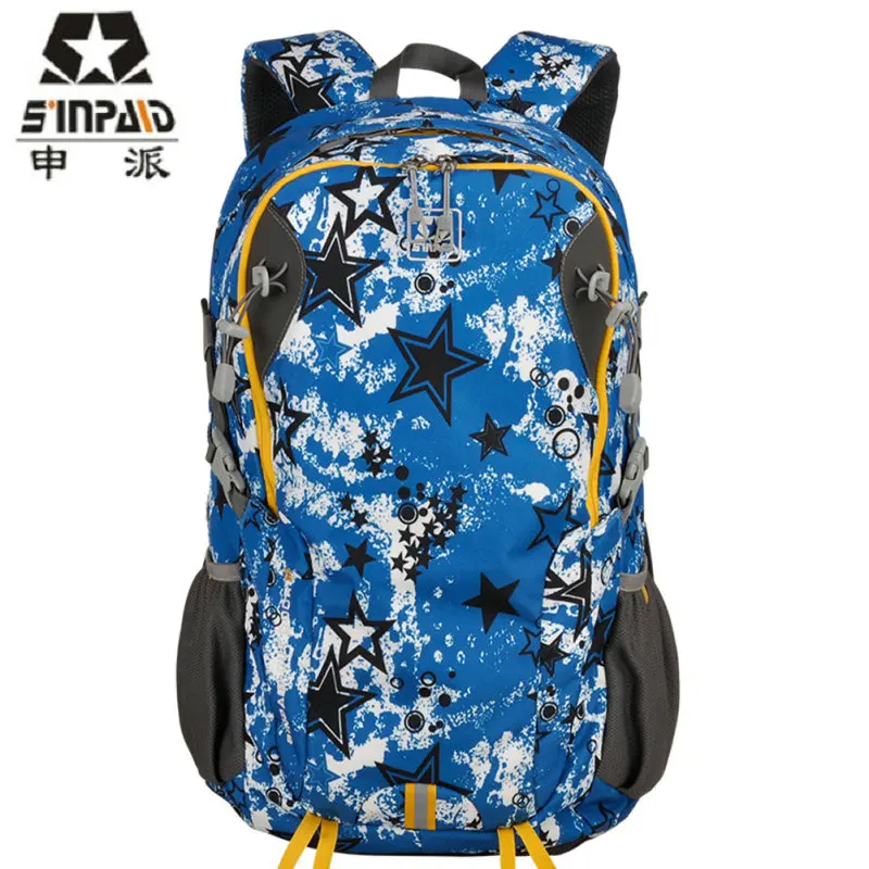 ФОТО SINPAID Waterproof Oxford Backpack Men Women Mochila Bag Rucksack Mountaineering Bag Travel Bags Men's Backpacks-48