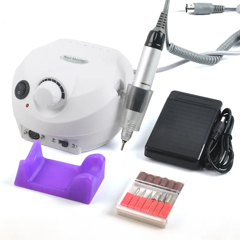 

30000RPM Electric Cutters For Manicure Machine Nail Drill Art Equipment With Sanding Bands Accessory Nail Art Tools