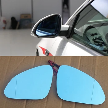 

For Buick Lacrosse Car Rearview Mirror Wide Angle Hyperbola Blue Mirror Arrow LED Turning Signal Lights