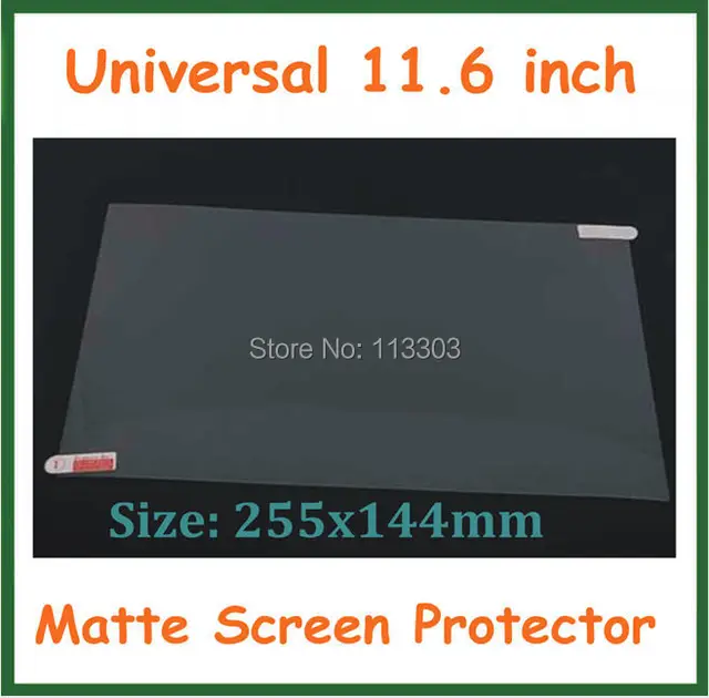 Buy 100pcs Universal Anti glare Matte Screen Protector 11.6 inch Protective