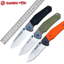 Ganzo Firebird G7491 Складной нож 440C Лезвие G10 Ручка складное Лезвие Охотничий Тактический военный Мультитул супер красивые ножи