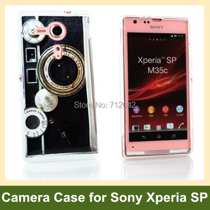 Michelangelo De controle krijgen doe niet OEEKOI Vintage Camera Print Soft Gel TPU Cover Case for Sony Xperia SP M35c  M35h Free Shipping|case for sony xperia|case for sonycase shipping -  AliExpress