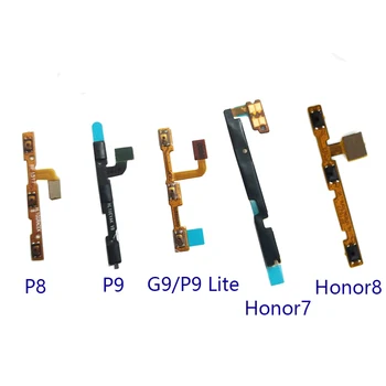 

10PCS Original Power On Off Volume Up Down Button Key Flex Cable Replacement Repair Parts for Huawei P8 P9 P9 Lite/G9 Honor 7 8