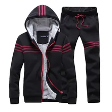 2016 neue Mode Herbst & Winter Hohe Qualität Männer Hoodie Sweatshirt Set Aktive Anzug Männer Sportjacke Und hosen