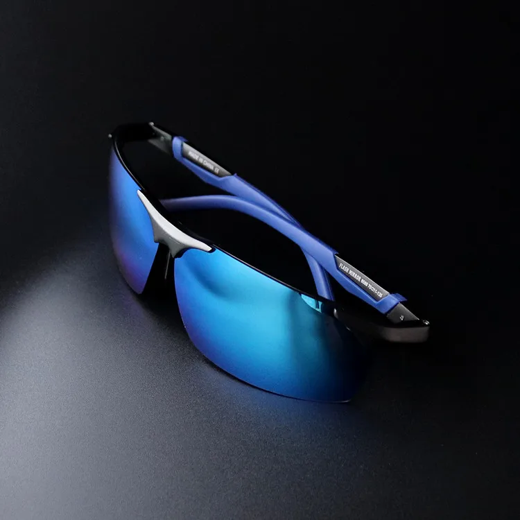 Солнцезащитные очки для вождения, поляризованные очки, зеркальные линзы, мужские очки, KD-112, серия