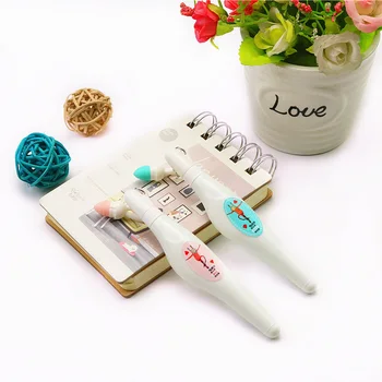 

cute white rabbit correction fluid school student office writing error correction stationery supplies 1pcs
