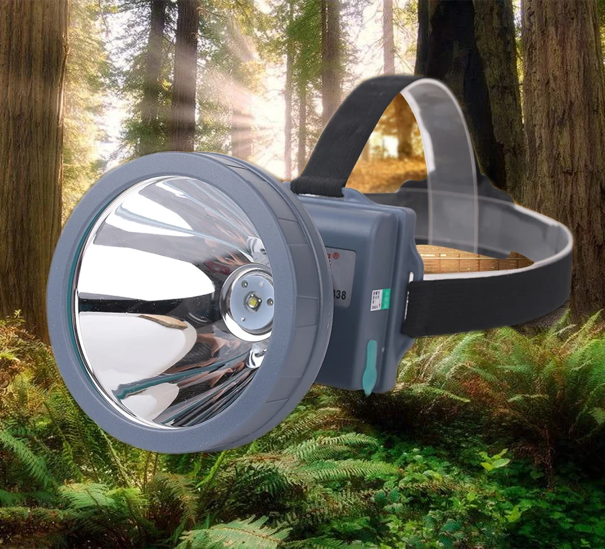 high power rechargeable led headlamp outdoor lighting built in lithium