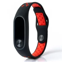 Watch Band Wrist band Wristband Women Men Bracelet Double Color Silicone Strap Smart Wristband Bracelet for Xiaomi Miband 2 P5