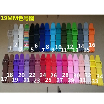 

watch accessories for swatch strap SWATCH silicone watch band 19mm rubber strap for swatch watch