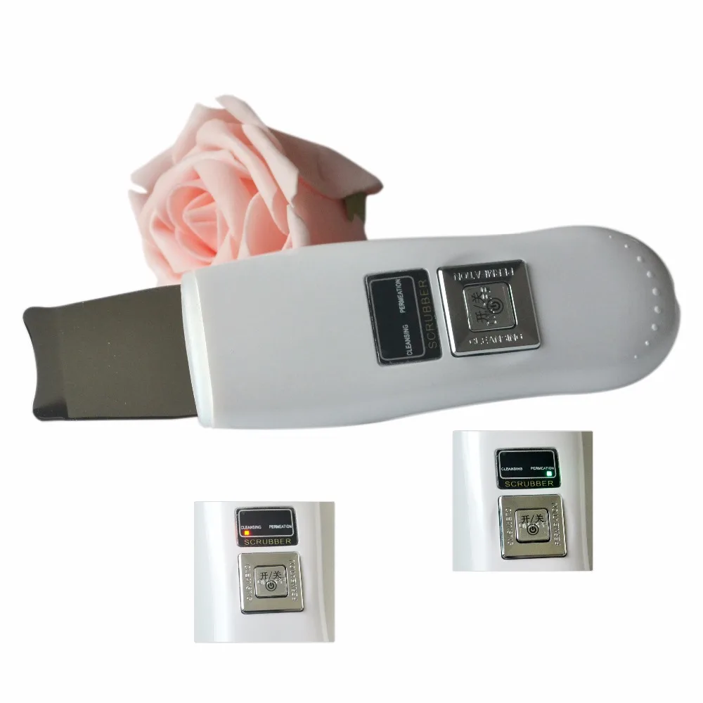 

Peeling Machine Ultrasonic Skin Scrubber Blackhead Acne Removal Portable Pores Cleaner Device Body Care