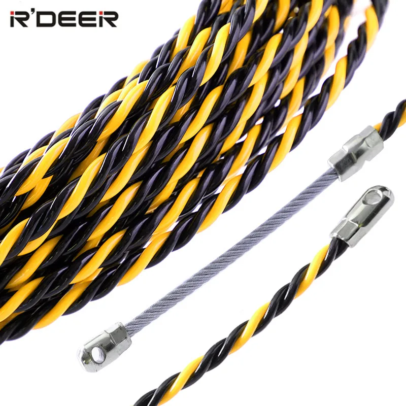 

Electrical Wire Threader 5/10/15/20/25/30/50M Network Cable Wire Puller Electrician Lead Threading Device Construction Hand Tool