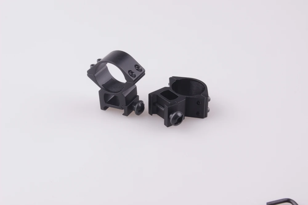 

TriRock 2 Pcs Picatinny Weaver Quad Rail High Profile Scope Mounts 30mm Rings for Flashlight Torch Hunting Accessories