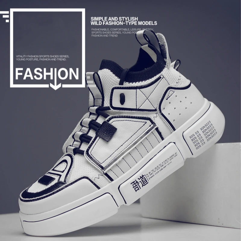 

Ins Super Hot Sport Shoes Couple Shoes National Tide Father Shoes Breathable Casual Sports Basketball Shoes