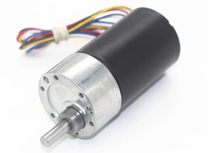 TSINY 37MM 12V/24V DC Geared Brushless Motor With Square Wave Output Reversible 