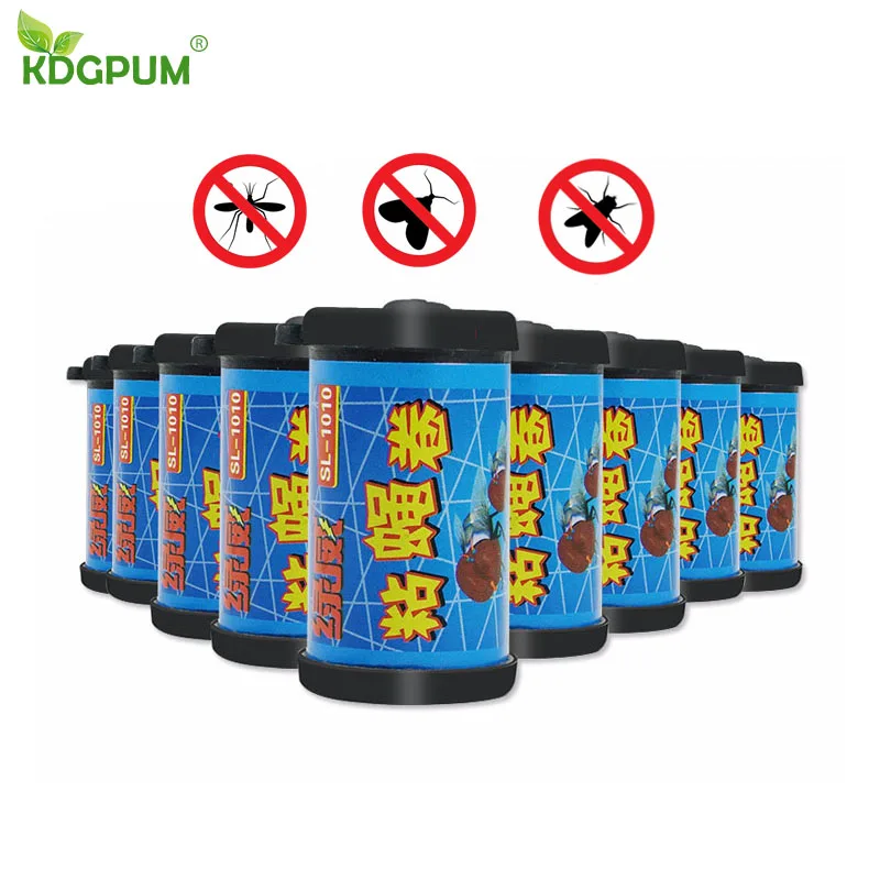 

10PCS Indoor Fly Killer Sticky Fly Paper Fly Trap Mosquitos Moth Killer Pest Catcher Pest Control Effective Flying Insect Killer