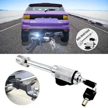 

Trailer Hitch Locking Pin Tow Hitch Receiver Locking Pin Pure Copper Lock Cylinder Anti Rust Applicable For Saloon Cars Mobile