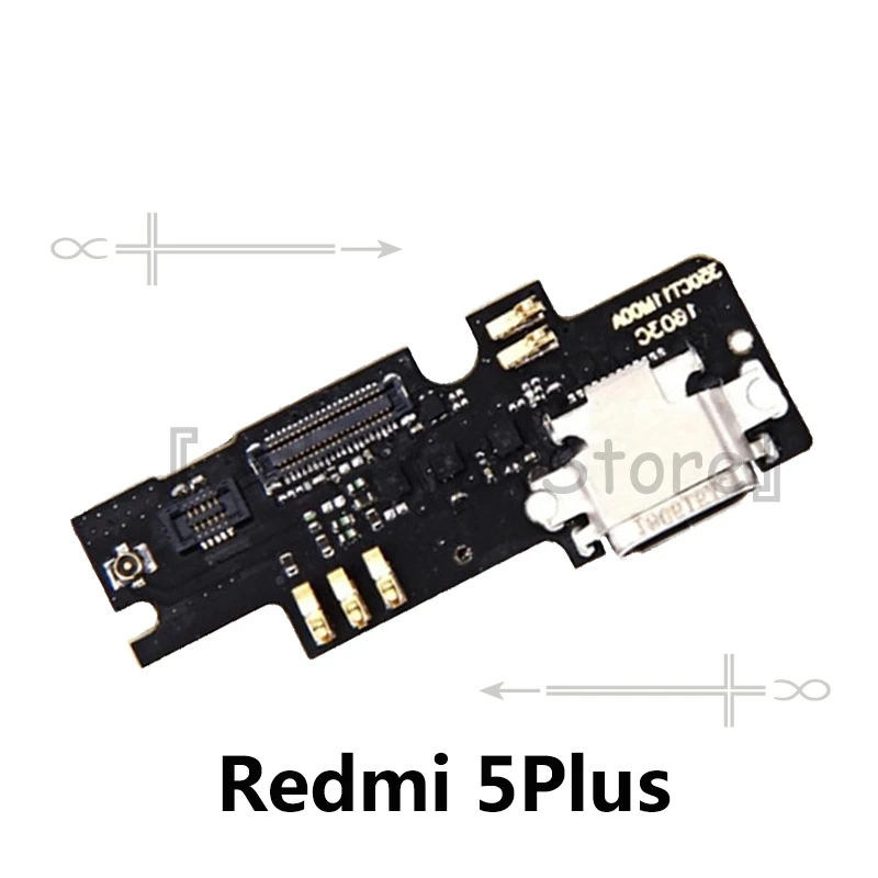 Плата USB коннектора Для Redmi 5 5A Plus док станция для зарядки Xiaomi 1s 2 3 4 4A X Pro|Шлейфы