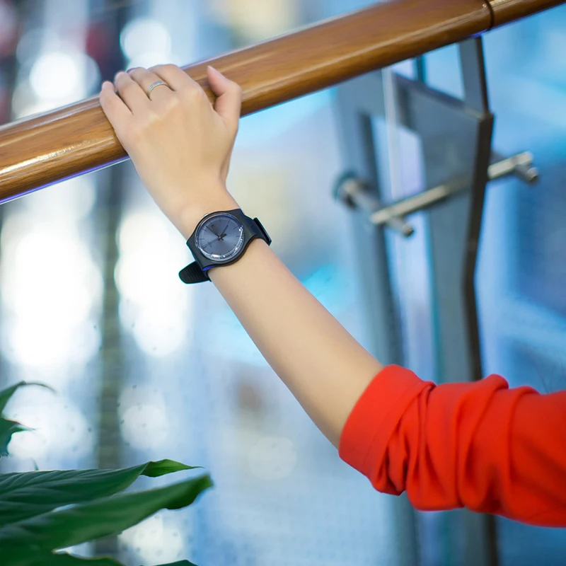 Часы swatch оригинальные красочные серии черные кварцевые мужские часы