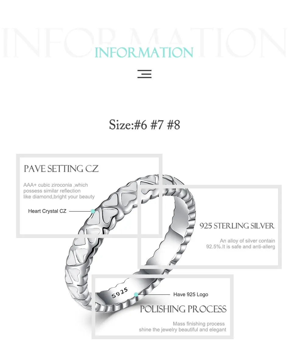 BELAWANG Романтический Роскошный уникальный дизайн кольцо из стерлингового серебра 925 проложить эмалированная подвеска в виде сердца палец кольцо ювелирные изделия для женщин Bijoux подарок