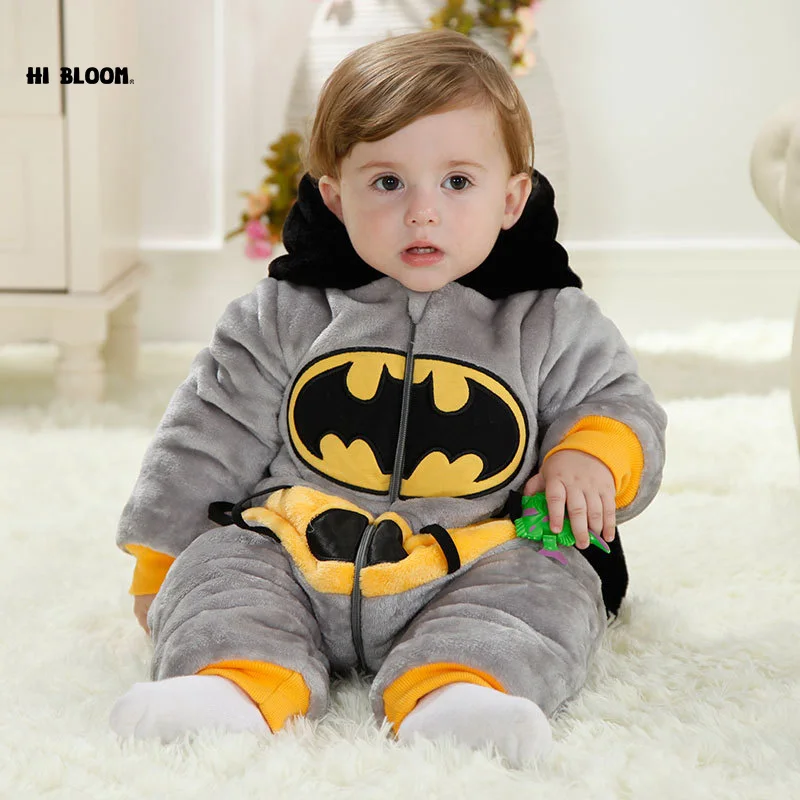 

Promotion Price New Thicken Winter Newborn Unisex Animal Style Cotton Soft Jumpsuit Children Outerwear Baby Warm Hooded Rompers