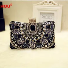 Украшенная бисером цепь, Embreagens Dia Sacos de Noite de Cristal, клатч, горячая распродажа, Estilo, женская сумочка со стразами, saco do Casamento