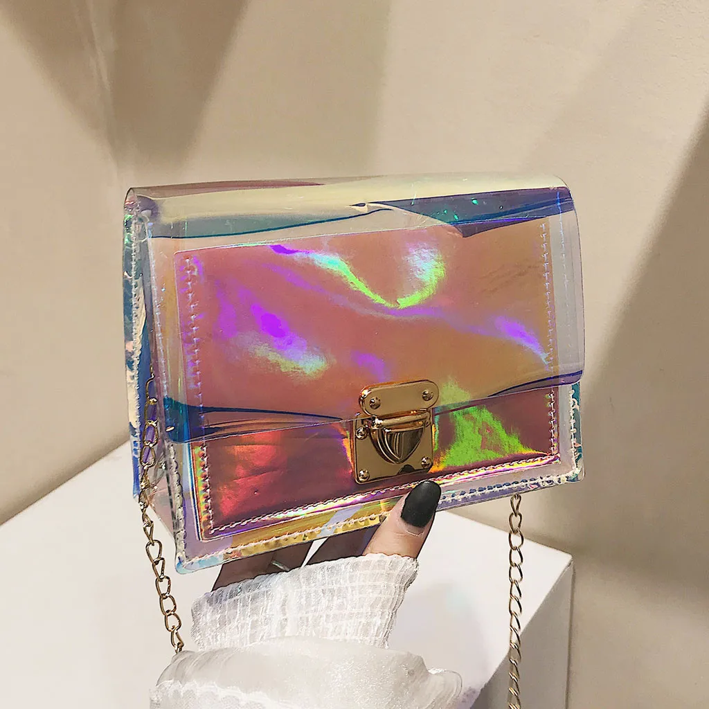 

Xiniu handbag 2019 Women Fashion Contrast Color Shoulder Bag Chain Messenger Bags Buckle Handbags sac a main femme bayan çanta