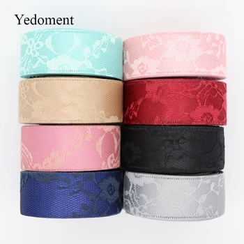 

10 Yards Lace Fabric Pattern Ribbon 1" 25MM/1.5" 38MM For Hair Bows DIY Crafts Handmade Accessories M19041601