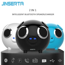 JINSERTA Multifunction 2 in 1 Cute Pig Animal Shape font b Bluetooth b font Wireless font