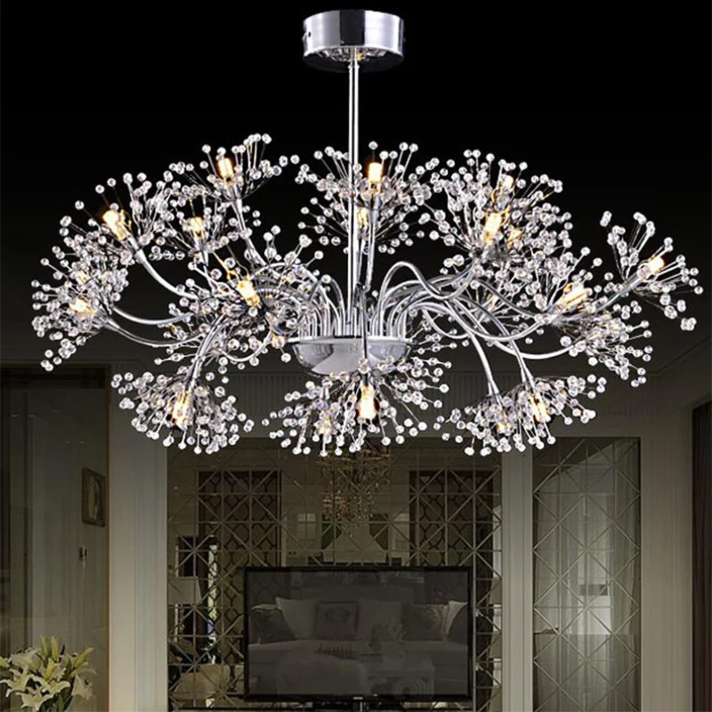 jmmxiuz New fantasy design chandelier crystal ceiling modern lamps Dia73 * H50cm chandelier living room bedroom light