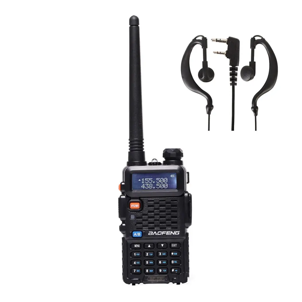 

Baofeng BF-F8+ Upgrade New Walkie Talkie Police Two Way Radio Pofung F8+ 5W UHF VHF Dual Band Outdoor Long Range Ham Transceiver