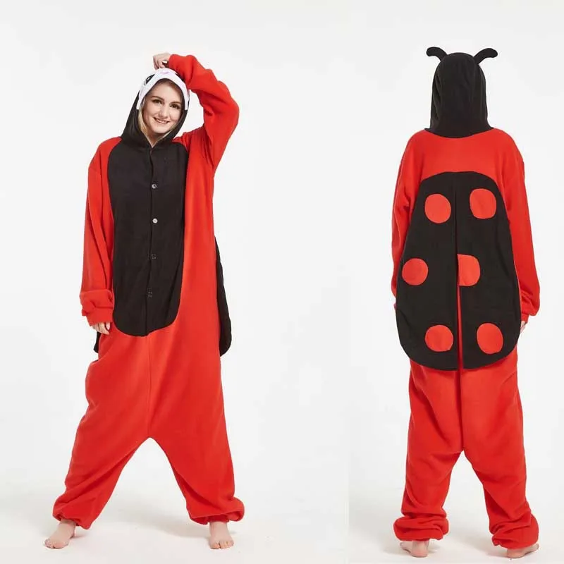 Ladybug costume,Cute Cartoon Spring Winter Autumn Animal Ladybug Onesie