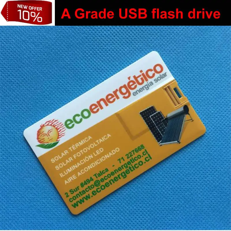 100 шт 64 Карта USB на 2 ГБ флеш-накопитель,, банковская карта, 64 ГБ флеш-накопитель, печать логотипа, карта памяти