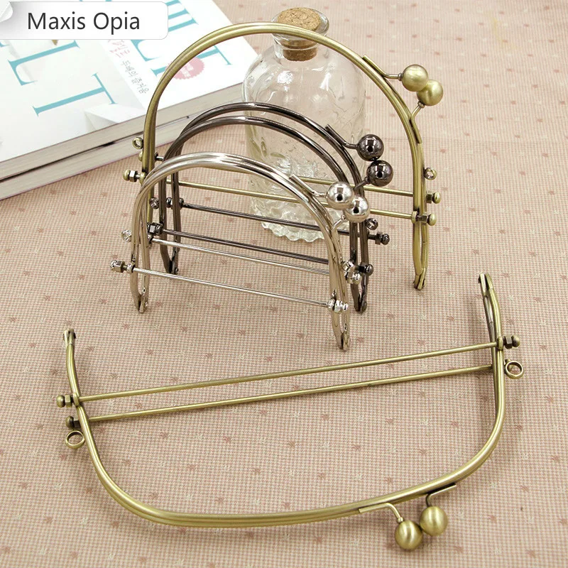 

Semi-circle Bracket Hand Exy Gold 10.5/15/22.5cm High Quality Bronze Time Pearl Manual DIY Luggage And Bags Hinge Package