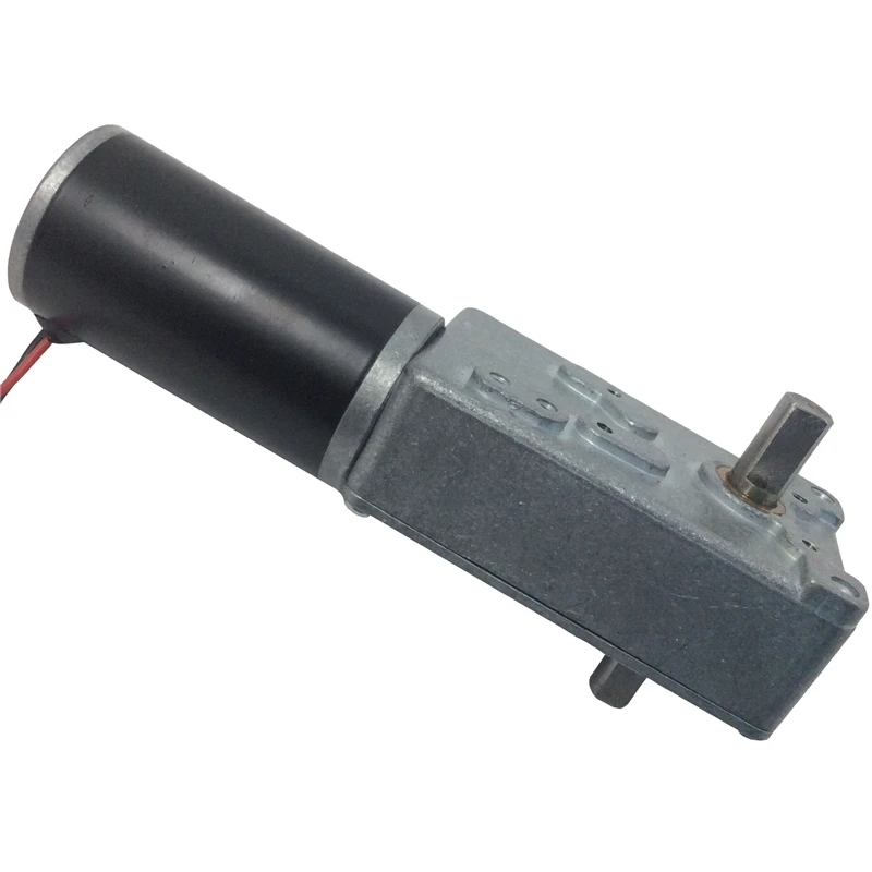 

42GZ495-D DC Gear Motor 12V Reversible Low Speed 3 RPM With 8mm Out Shaft High Torque Low Nosie Double Axis Electric Gear Motor