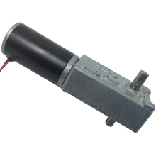 42GZ495-D DC Gear Motor 12V Reversible Low Speed 3 RPM With 8mm Out Shaft High Torque Low Nosie Double Axis Electric Gear Motor zga37rg 12v dc 100 rpm gear box motor 1 34 5 high torque 3500r min reversible motor