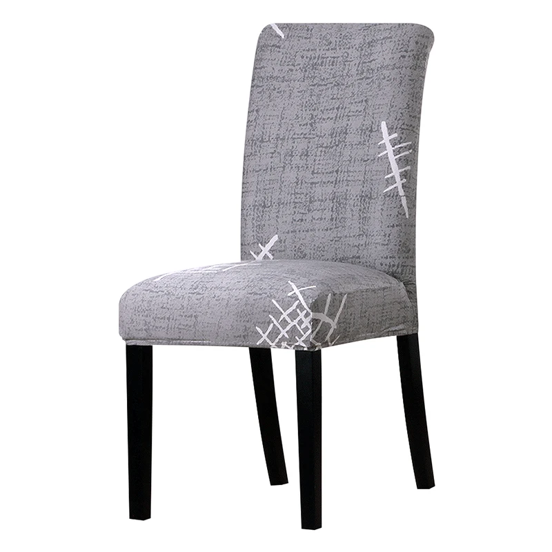Buy Printing grey flower chair cover Slipcovers