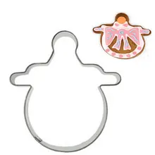 10 шт./лот детская соска Форма Нержавеющая сталь формочки для печенья, бисквита резак формы для помадки шоколада DIY Кухня Пособия по кулинарии Mouldes