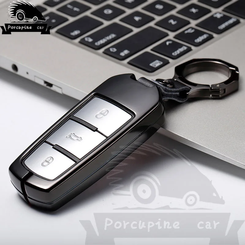 Чехол для ключей из цинкового сплава в стиле автомобиля для Volkswagen Passat CC B6 B7 R36 B7L Maogotan аксессуары для ключ автомобиля vw держатель