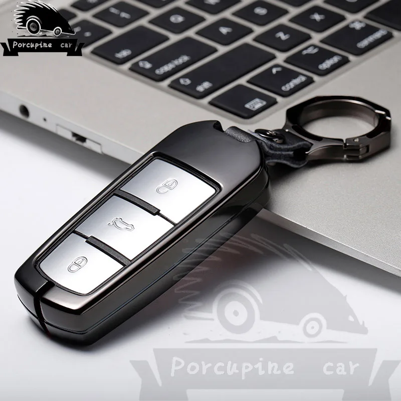 Чехол для ключей из цинкового сплава чехол в автомобиль Volkswagen Passat CC B6 B7 R36 B7L Maogotan