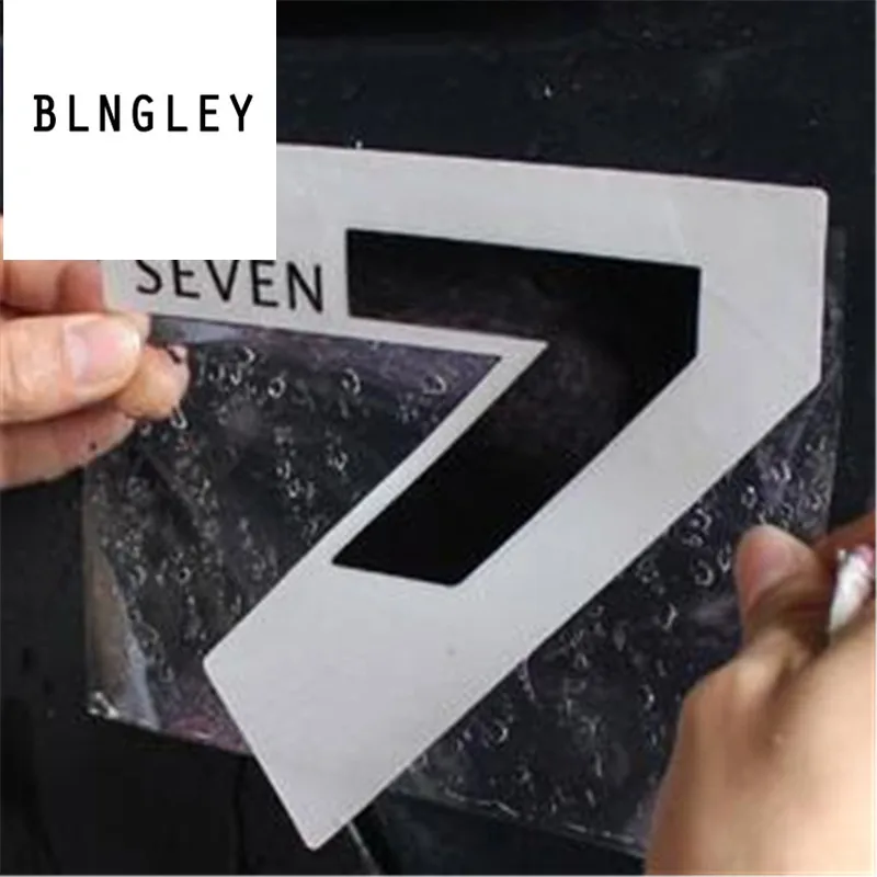 

2 pcs/lot NO.7 SEVEN style car stickers for BMW mini cooper clubman R55 R56 also for F60 F54 F56 ETC CAR STYLING