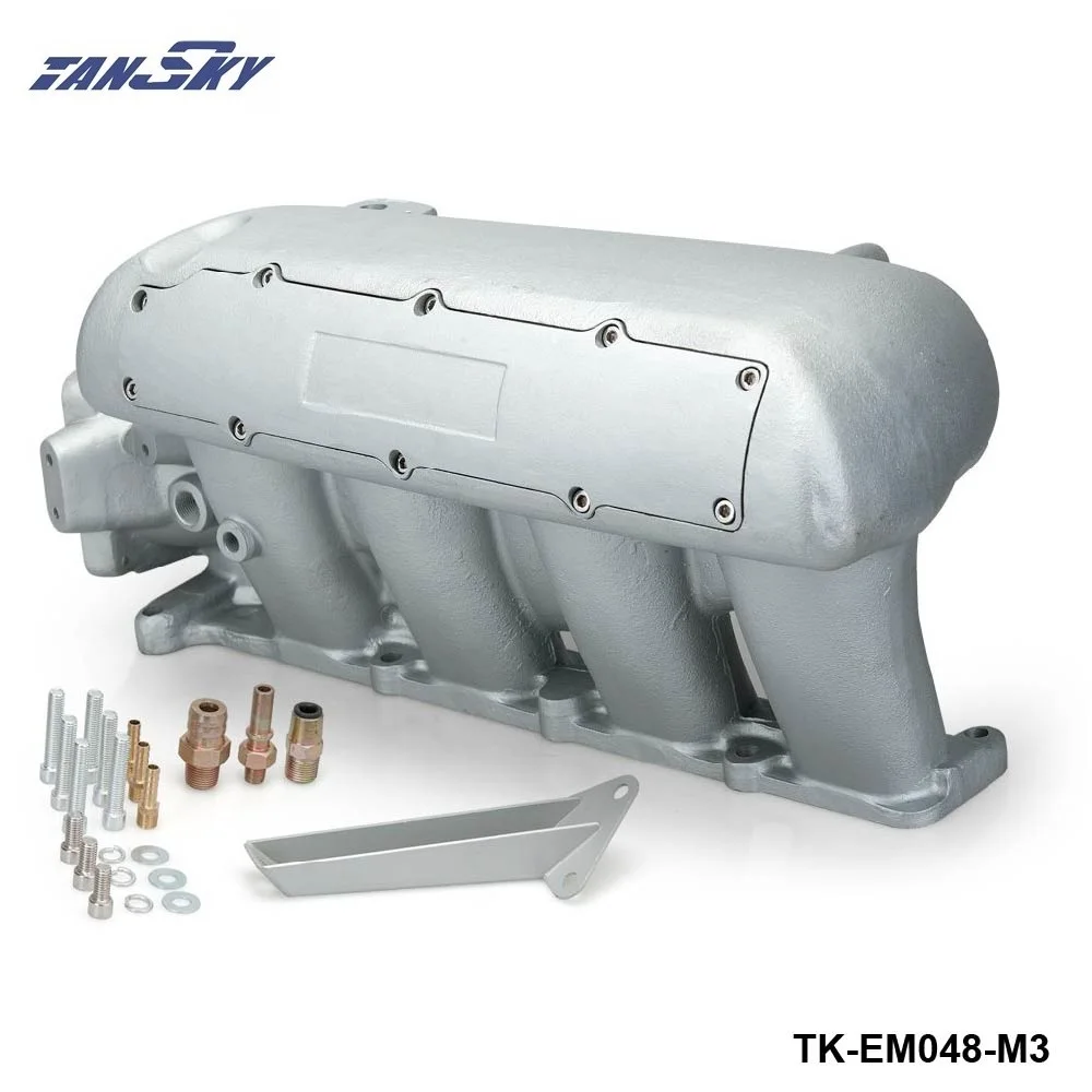 Для Mazda 3 MZR двигатель для 05-07 Focus Duratec 20 2.0L/2.3L литой алюминиевый воздухозаборный коллектор TK-EM048-M3