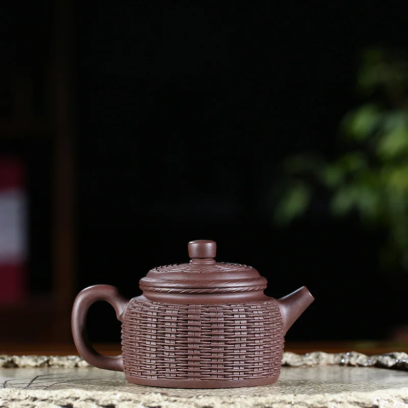 Чернила для импечати уплотнений бамбуковая плетеная чайная горшочка для заваривания чая сохраняют здоровье чайник кунгфу онлайн чайный горшок чайный сервиз