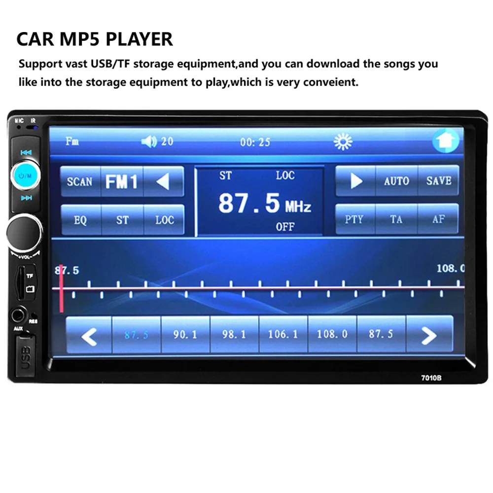 Flash Deal Universal 7010B 7inch Car MP5 Player 2Din Touch Screen Car Video Player Audio Stereo Multimedia FM/MP5/USB/AUX/Bluetooth Camera 1 Flash Deal Universal 7010B 7inch Car MP5 Player 2Din Touch Screen Car Video Player Audio Stereo Multimedia FM/MP5/USB/AUX/Bluetooth Camera 1
