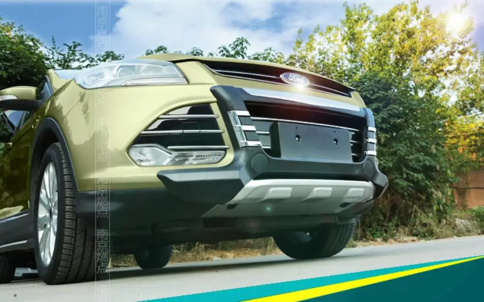  Auto BUMPER GUARD For Ford Kuga ESCAPE 2013.2014.2015 BUMPER Plate High Quality Brand New ABS Front