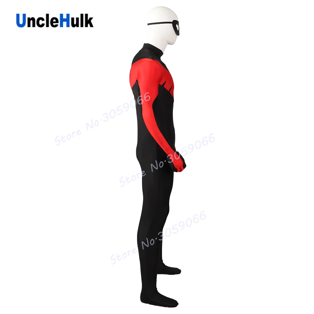 Костюм Nightwing костюм черно-красный спандекс комбинезон из лайкры | UncleHulk
